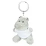 Patsy Plush hippo, keyring