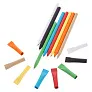  Ball pen made of rolled paper with cap