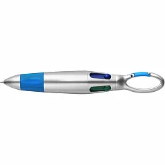 Ball pen with multicolour ink