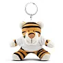 Orson Plush tiger, keyring