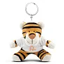 Orson Plush tiger, keyring