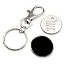  Keyring with shopping cart coin