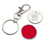  Keyring with shopping cart coin