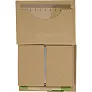  Memo holder, notebook, sticky notes, ball pen, ruler