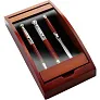  Writing set, ball pen, fountain pen and letter opener