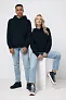  Iqoniq Trivor recycled polyester microfleece hoodie, storm grey - iqoniq