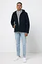  Iqoniq Trivor recycled polyester microfleece hoodie, storm grey - iqoniq