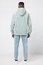  Iqoniq Trivor recycled polyester microfleece hoodie, storm grey - iqoniq