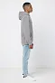  Iqoniq Trivor recycled polyester microfleece hoodie, storm grey - iqoniq