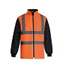  Fluo Quilted Jacket with Zip-Off Sleeves - Yoko