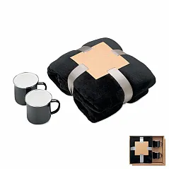 set flis dekice (240 g/m²) i 2 šalice (350 ml)