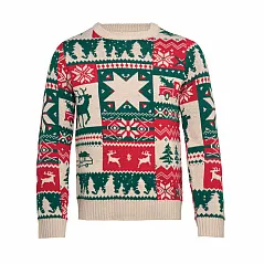 Christmas knitted sweater L-XL