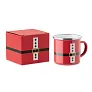 SANTAMEL Santa enamel vintage mug 300ml