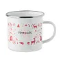 SEASOMEL božićna emajlirana šalica, 300 ml