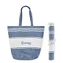 HUMMUM Beach bag with hammam towel