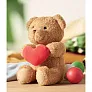 SNUGGLE plišani medvjedić sa srcem, 23 cm