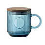 VITRIO MUG rebrasta staklena šalica 300 ml