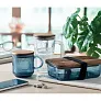 VITRIO MUG rebrasta staklena šalica 300 ml