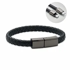 Pleteni kabel narukvica tipa C