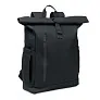 BANGKOK ROLL Roll-top ruksak za laptop od 600D materijala, 15"