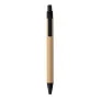 ITEA COLOUR Push button ball pen in bamboo