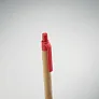 ITEA COLOUR Push button ball pen in bamboo