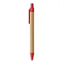 ITEA COLOUR Push button ball pen in bamboo