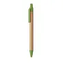 ITEA COLOUR Push button ball pen in bamboo