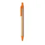 ITEA COLOUR Push button ball pen in bamboo