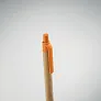 ITEA COLOUR Push button ball pen in bamboo