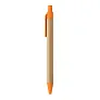 ITEA COLOUR Push button ball pen in bamboo