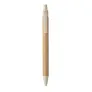 ITEA COLOUR Push button ball pen in bamboo