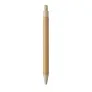 ITEA COLOUR Push button ball pen in bamboo