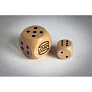 DADIN Schima wooden dice 3cm dia