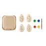 EISET Wooden eggs painting set