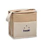 LONA Jute and canvas cooler bag 3L