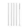 GLAW 4 reusable glass straws