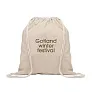 CABETRI Recycled cotton drawstring bag