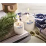 XANDLE+ LED wax candle in glass holder