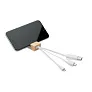 CLAUERC Bamboo key ring and stand