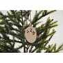 ROSEED Wooden bauble shape hanger