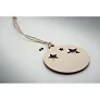 ROSEED Wooden bauble shape hanger