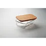CANOA Glass lunch box with cork lid