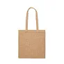 ZOLANG Jute long handled shopping bag