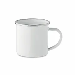 Enamel layer sublimation mug