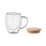 TIRAL Double wall borosilicate mug