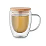 TIRAL Double wall borosilicate mug