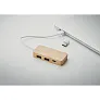 HUBBAM Bamboo USB 3 ports hub