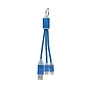 BLUE 4 in 1 charging cable type C