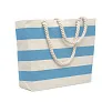 HEAVEN STRIPE Cotton beach bag 220 gr/m²